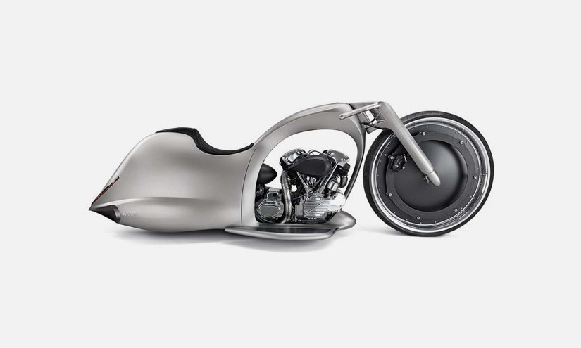 Футуристичний кастом байк Full Moon від словенського Dreamachine Motorcycles