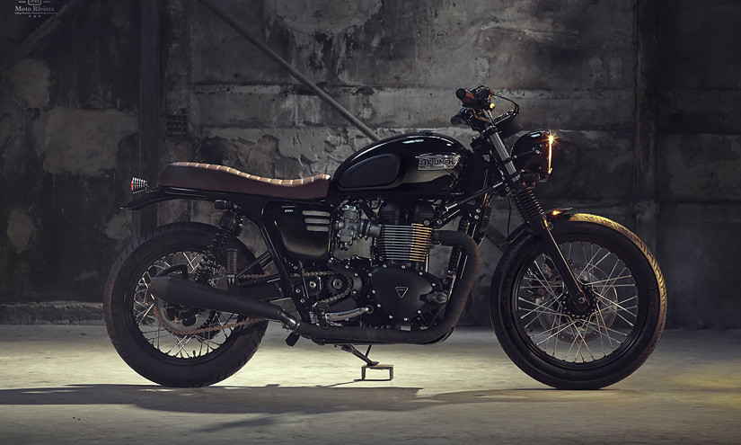 Кастом Triumph Bonneville T100 Black 2013